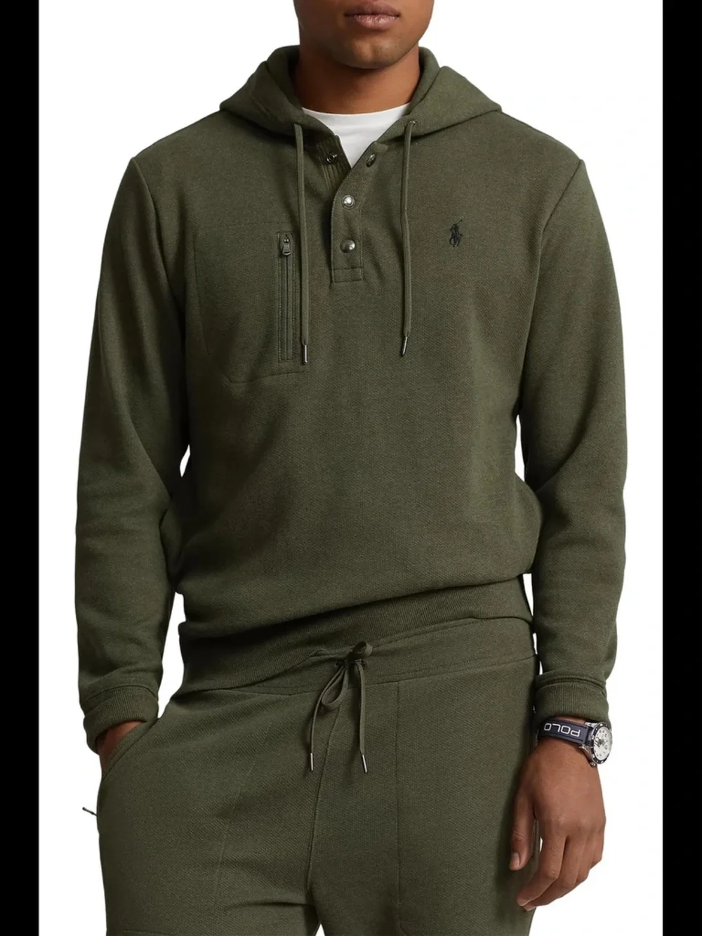Polo Ralph Lauren Expedition Cotton Blend Terry Hoodie